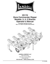 Landoll Brillion 2511N Rigid Zone Commander Operator's Manual