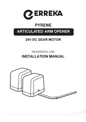 Erreka PYRENE Installation Manual