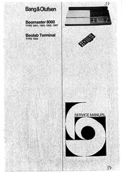 Bang & Olufsen 1905 Service Manual