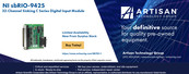 National Instruments 9425E Operating Instructions And Specifications