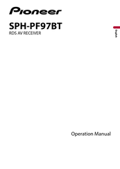 Pioneer SPH-PF97BT Operation Manual