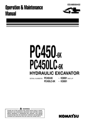 Komatsu PC450-6K Operation & Maintenance Manual