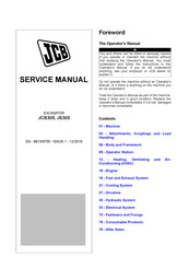 jcb JCB305 Service Manual