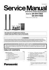 Panasonic SA-XH175EE Service Manual