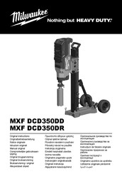 Milwaukee MXF DCD350DR Original Instructions Manual