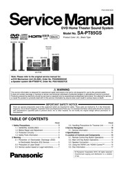 Panasonic SA-PT85GS Service Manual