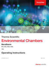 Thermo Scientific Heratherm EIS 750 Operating Instructions Manual