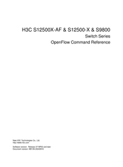 H3C OpenFlow S12500 AF Series Command Reference Manual