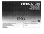 Yamaha AV-35 Owner's Manual