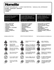 Homelite UT08929 Operator's Manual