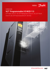 Danfoss VLT MCB 115 Installation Manual