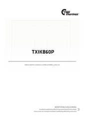 THERMEx TXIKB60P Mounting Instruction