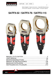 AXXAIR SATFX-115 Original Instructions Manual