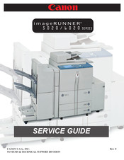 Canon imageRUNNER 6020 Series Service Manual