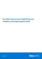 Dell DD6300 Installation And Storage Instructions