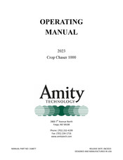 Amity Technology Crop Chaser 1000 Operating Manual