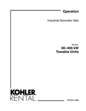 Kohler 100KRP Operation