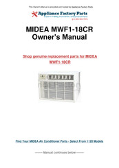 Midea MWF1-18CR Instruction Manual