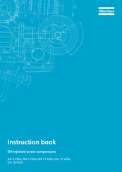 Atlas Copco GA 15 VSDs Instruction Book