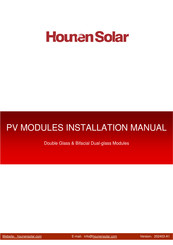 Hounen Solar HNM7-UPLDD120-455/N Installation Manual