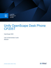 Mitel OpenScape 4000 User & Administrator Manual