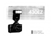 Canon Speedlite 430 EZ Instructions Manual