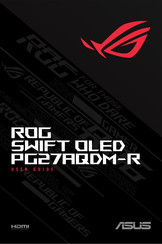 Asus ROG SWIFT OLED PG27AQDM-R User Manual