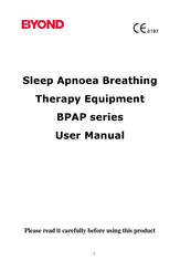 Byond BPAP B-25P User Manual
