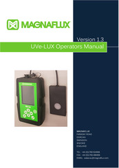 Magnaflux UVe-LUX Operator's Manual