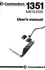 Commodore 1351 User Manual