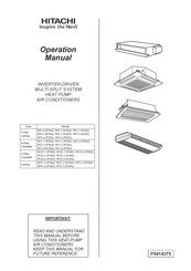 Hitachi RPC-2.0FSN2 Operation Manual