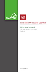 MAPTEK XR3 Operator's Manual