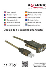 DeLOCK 64073 User Manual
