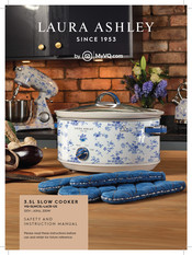 MyVQ Laura Ashley VQ-SLWC3L-LACR-US Safety And Instruction Manual