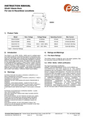 E2S D2xS1DC024 Instruction Manual