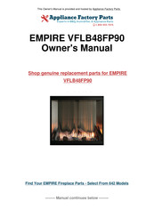 Empire Boulevard VFLB48FP90P Installation Instructions Manual