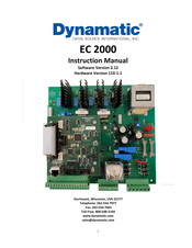 Dynamatic EC 2000 Instruction Manual