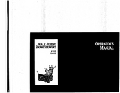 Simplicity 870S Operator's Manual