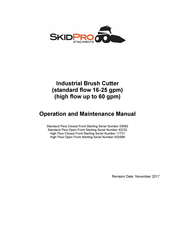 Skid Pro X4 Operation And Maintenance Manual