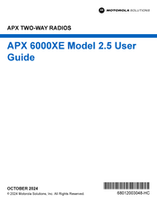 Motorola APX 6000XE 2.5 User Manual