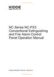 Kidde NC-PX3 Operation Manual