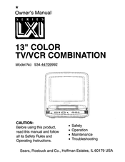 Sears LXI Series Owner's Manual