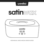 Weelko satinwax WKE024 User Manual