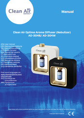 Clean Air Optima AD-304B User Manual
