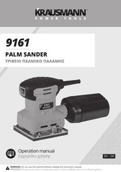 KRAUSMANN 9161 Operation Manual