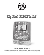LeapFrog My First STEAM Tablet Instruction Manual
