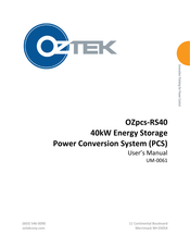 OZTEK Rack Scale OZpcs-RS40 SB User Manual