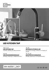 LIVARNO home 460061 2401 Assembly, Operating And Safety Instructions