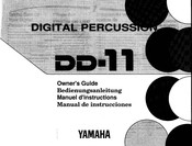 Yamaha DD-11 Owner's Manual