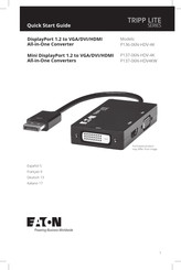 Eaton TRIPP LITE P137-06N-HDV4KW Quick Start Manual